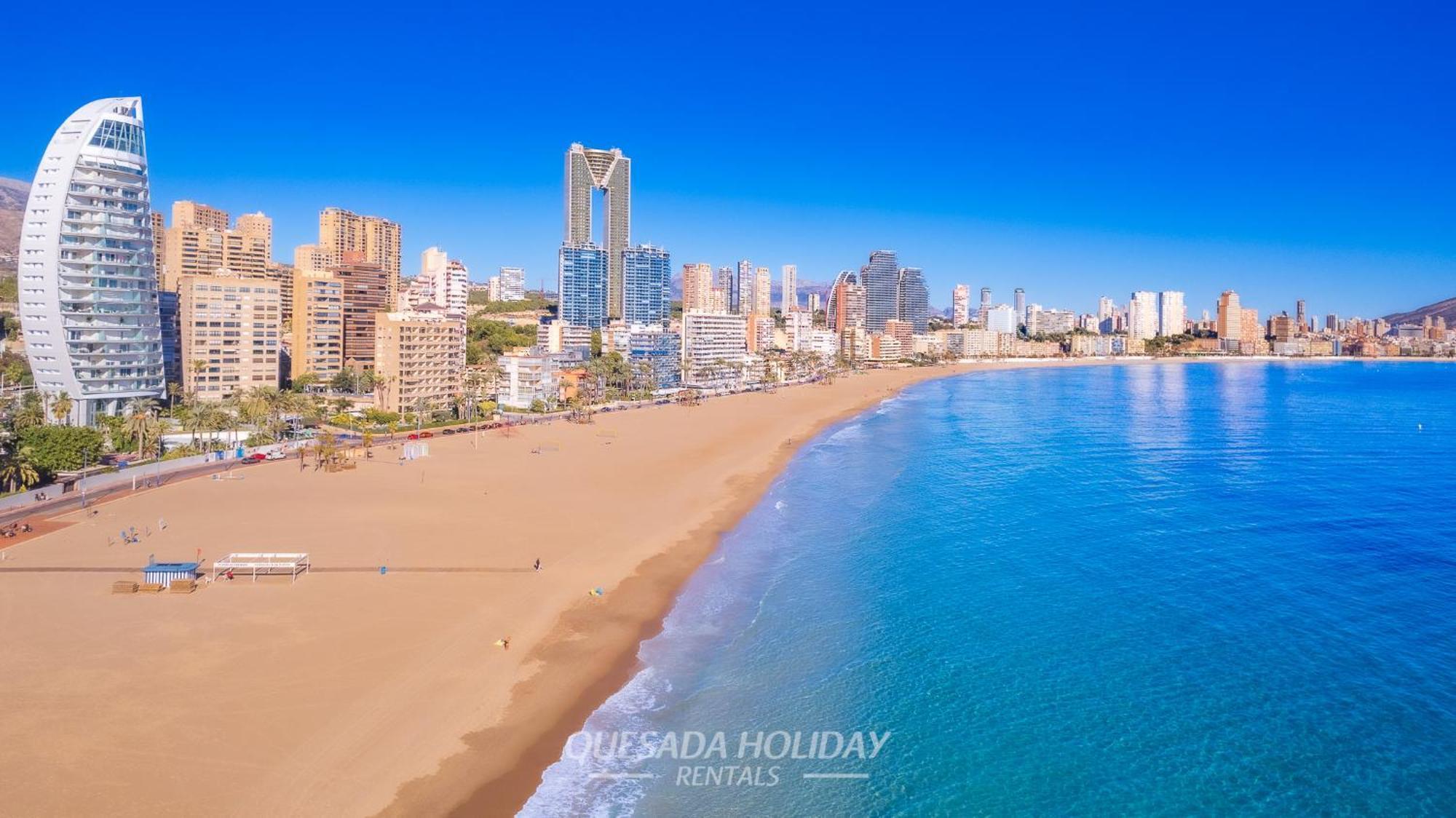 100Mts To Beach, Luxury Apartment Benidorm Encanto المظهر الخارجي الصورة