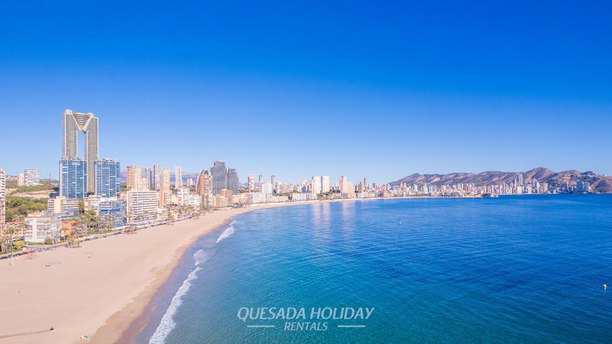 100Mts To Beach, Luxury Apartment Benidorm Encanto المظهر الخارجي الصورة