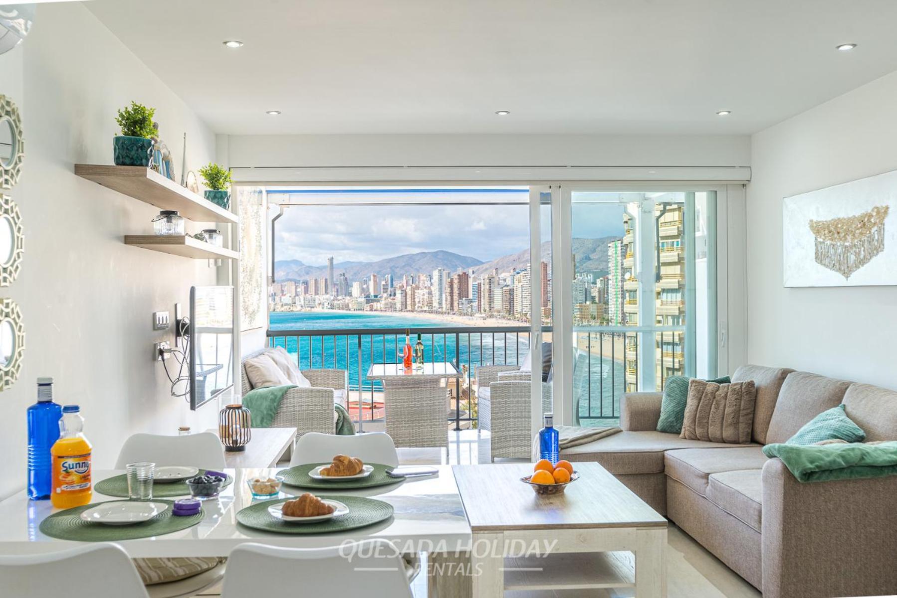 100Mts To Beach, Luxury Apartment Benidorm Encanto المظهر الخارجي الصورة